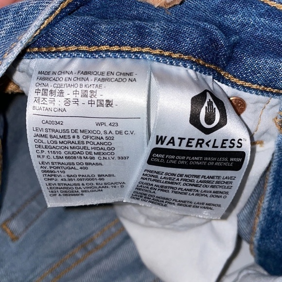 Levi’s premium denim miniskirt size 25 - Picture 4 of 5